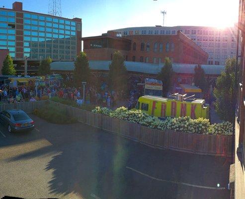 Our office has front-row seats for Food Truck Tuesdays...