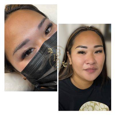 Microblading correction