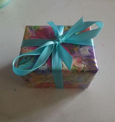 Pretty wrapping!