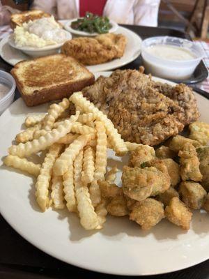 Chicken Fried Steak. It delicious.