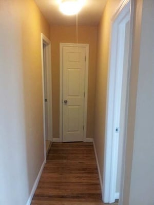 Hall closet