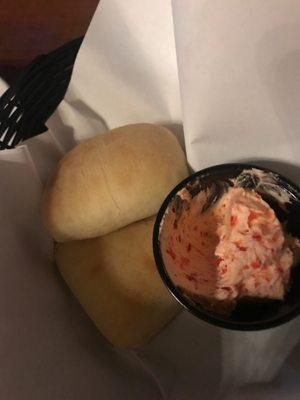 Strawberry butter is delicious