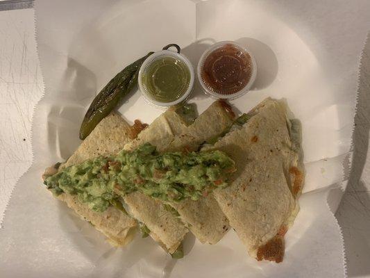 Veggie quesadilla