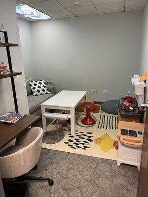 Child/play therapy room