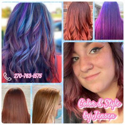 Stunning Fashion Colors for Spring!! Stop in and see Jensen so she can create your new look!!
#hairbyjensen #fashioncolor #colorspecialist