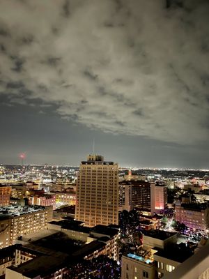 Views from the 22nd floor observation deck 12/4/21