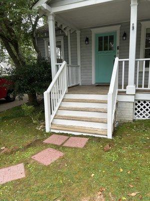 Front of a cottage