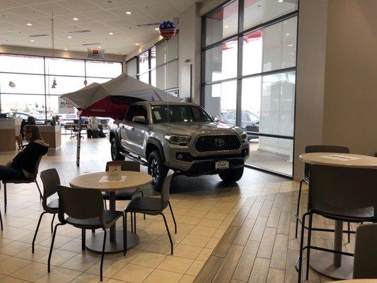 2019 Tacoma TRD Off Road - complete with the Yakima tent package!