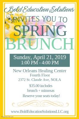 Spring Brunch - Easter Sunday