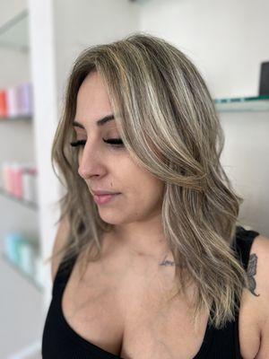 Cool ash Blonde