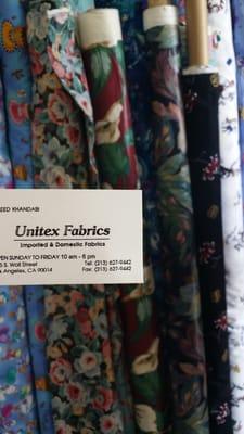 affordable selection of teflon coated cloth - great for tablecloth, etc.  Classier look than oilcloth