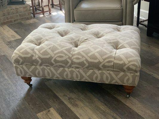 They work with you to get a great patterns for your furniture and do excellent and quality work...