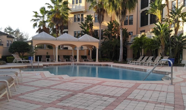 Poolside at Mirasol in Celebration