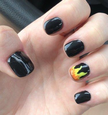 Fire nails