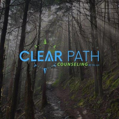 My logo represents the Path of your journey to healing with Clear Path Counseling of TN.