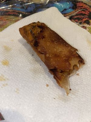 Burnt Pizza Roll