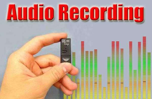 Covert Audio Recorders