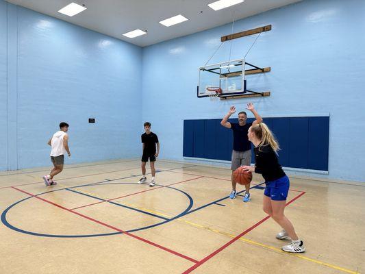 Full court basketball