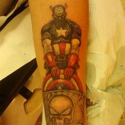 Custom tattoo designs and builds.