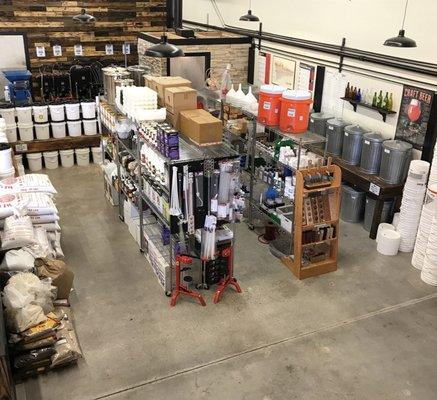 Orlando Homebrew Supplies new location inside of RockPit Brewing.