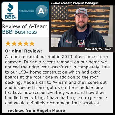 Call the A-Team for a free roof inspection today! We offer commercial and residential roof repair and replacement!