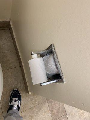 Rusted TP holder.