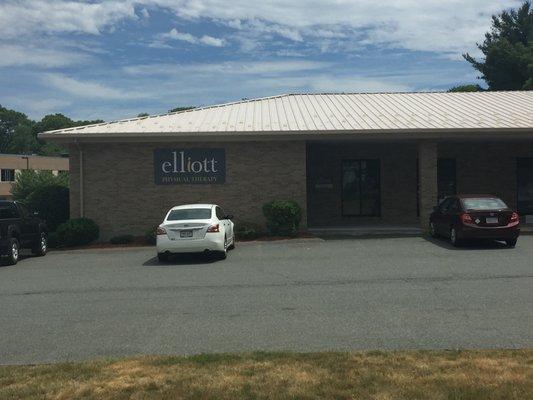 Elliott Physical Therapy at 1340 Belmont Street in Brockton next to Tristan Medical Center.