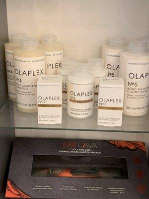 Olaplex it hydrates strengthens and repairs your hair to its natural beauty