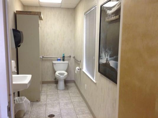 Patient's bathroom. Handicap Accessible.