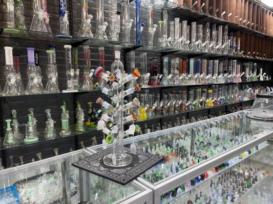 Huge selection of glassware!