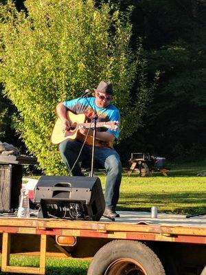 John Salaway, extremely talented musician this past summer.