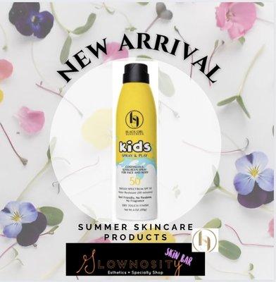 Sunscreen NOW AVAILABLE IN STORE