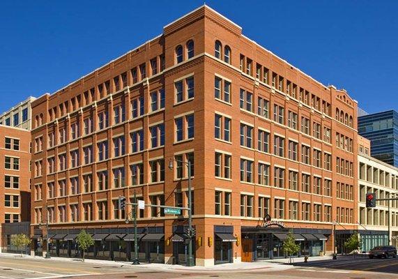 Located in heart of LoDo, next to Union Station