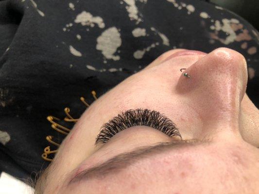 Mega Volume Lashes At it's Finest