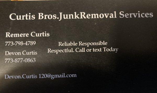 Curtis Bros Junk Removal and Cleanout Pros