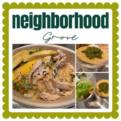 Montage of images from Neighborhood Grove