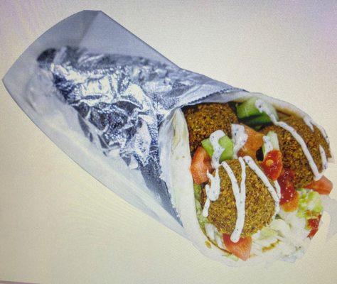 falafel wrap