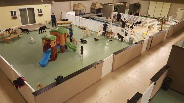 Large indoor themed play areas