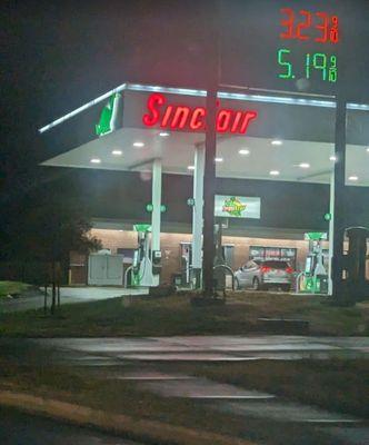 Sinclair Gas Station