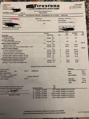 what I got scammed for $925.70