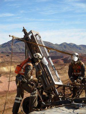 West Angelas Pilbara Mine Geotechnical Engineering Company Geovert  - Hazard Mitigation Services