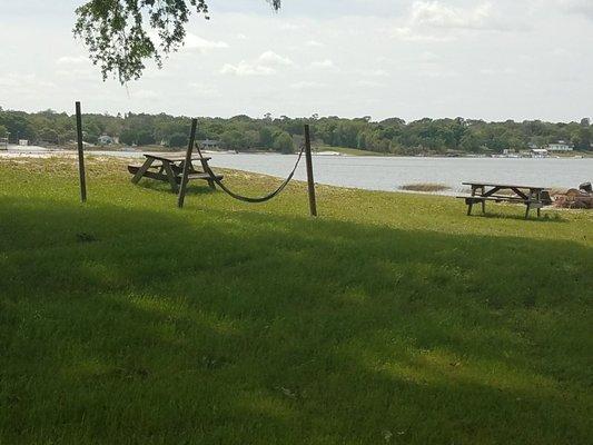 Hammock by the water