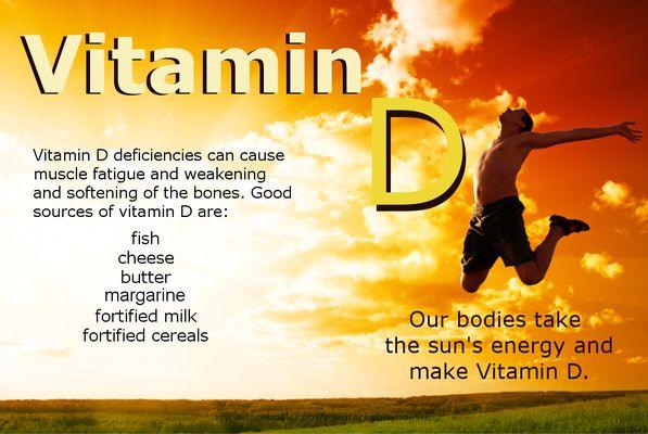 Get your daily Vitamin D - feel better, prevent osteoporosis, feel your BEST!