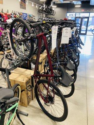 Great selection of bikes!