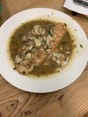 Chicken Marsala.