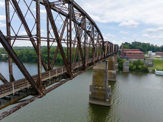 Nashville, TN train bridge.