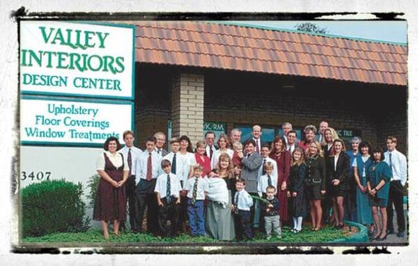 Over four generations of family owned business Valley Interiors Design Center