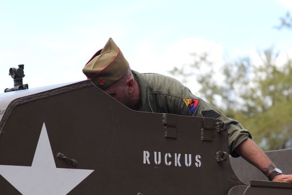 WWII Battle Reenactment at Renninger's Field, Mount Dora 2.23.20