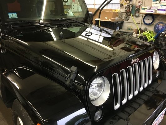 Jeep after repair