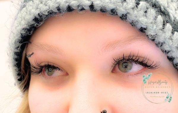 Hybrid lash extensions